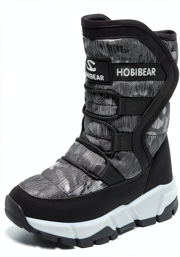 GUBARUN Boys Snow Boots Waterproof Slip Resistant Winter