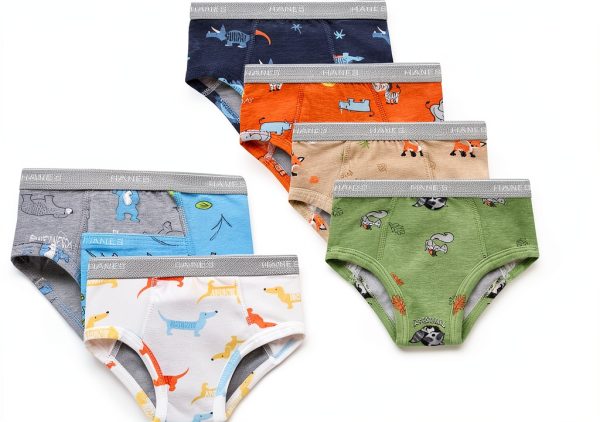 Hanes Boys Potty Training Underwear Cotton Briefs Leak