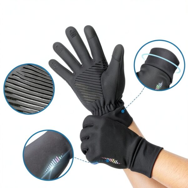 SIMARI Kids Winter Gloves Touchscreen Water Resistant Boys-4