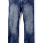 Boys Bootcut Jeans The Childrens Place Soft Cotton Blend-0
