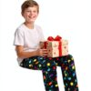 Boys Cotton Pajama Pants Soft Drawstring Pockets-5