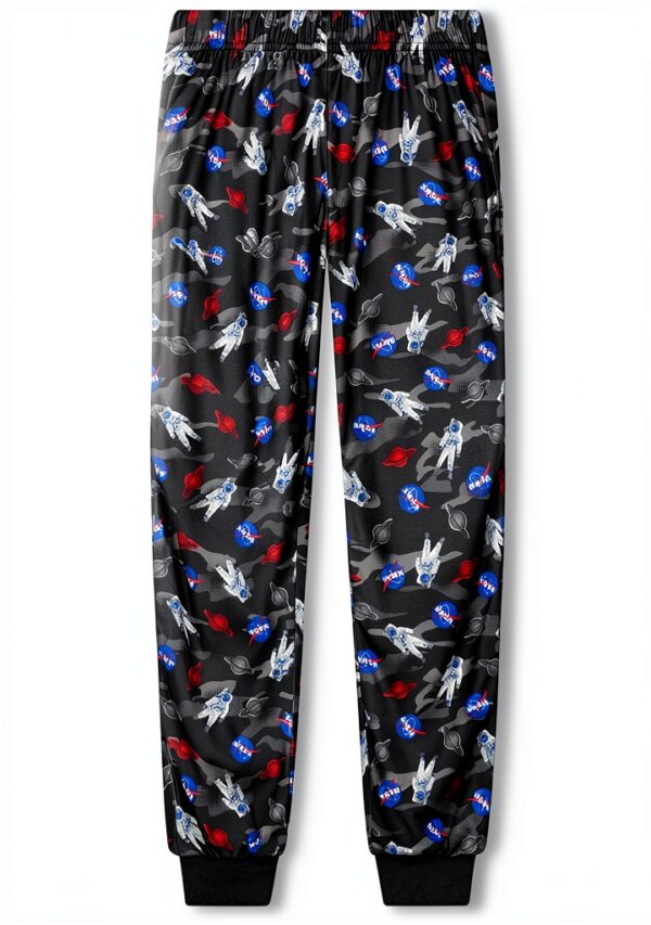 Boys Pajama Pants 3-Pack Soft Fabric Elastic Waistband-5