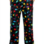 Boys Cotton Pajama Pants Soft Drawstring Pockets-0