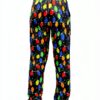 Boys Pajama Pants Soft Polyester Elastic Waistband Black-1