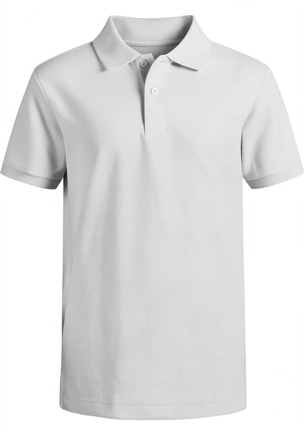 Nautica Boys Polo Shirt Short Sleeve Uniform Essential-0