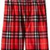 Calvin Klein Boys Pajama Pants Soft Polyester Plaid Design-3