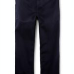Boys Cotton Twill Pants The Childrens Place Slim Fit-0