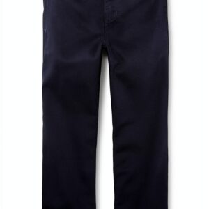 Boys Cotton Twill Pants The Childrens Place Slim Fit-0