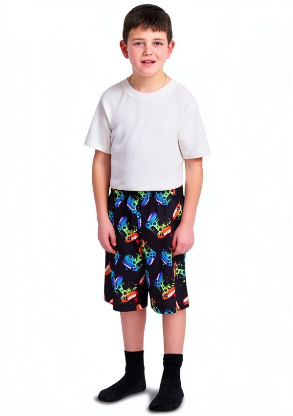 US Angels Boys Pajama Shorts Soft Breathable Blue-2