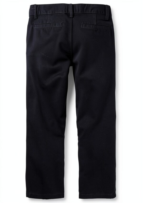 Boys Cotton Twill Pants The Childrens Place Slim Fit-3