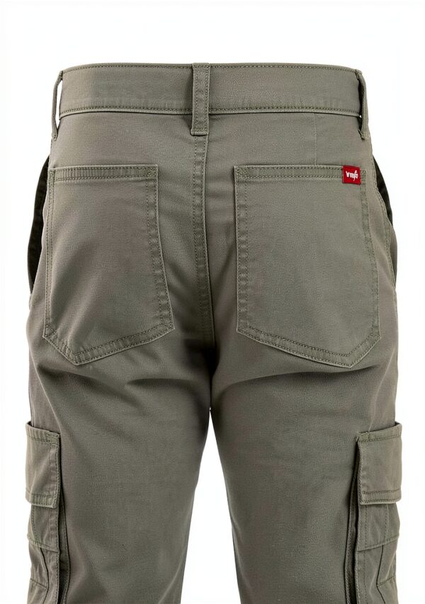 Wrangler Boys Cargo Pants Stretch Comfort Adjustable Waist-4