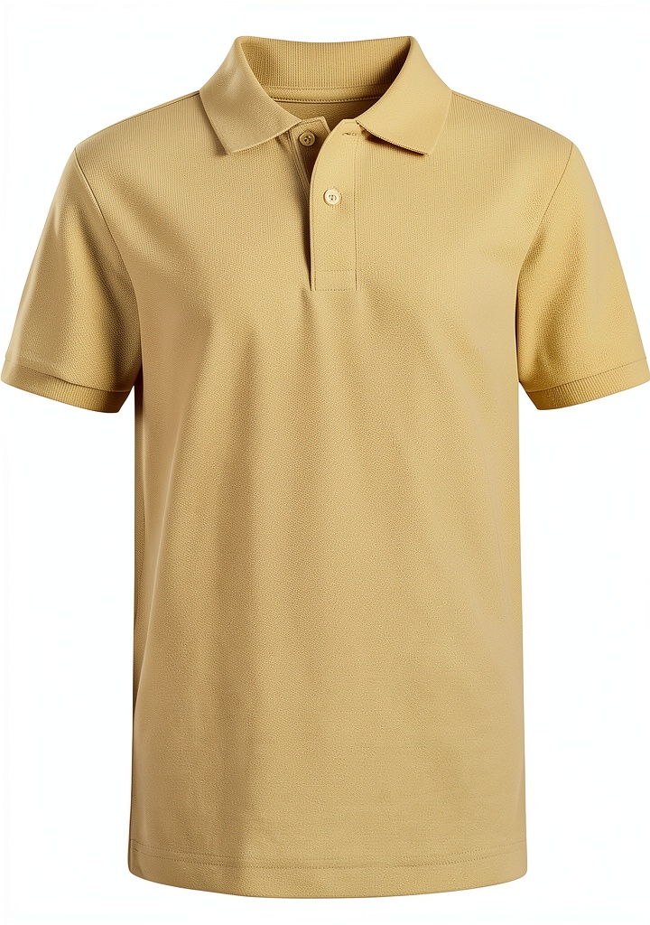 Nautica boys polo shirt in Royal Blue color on a hanger