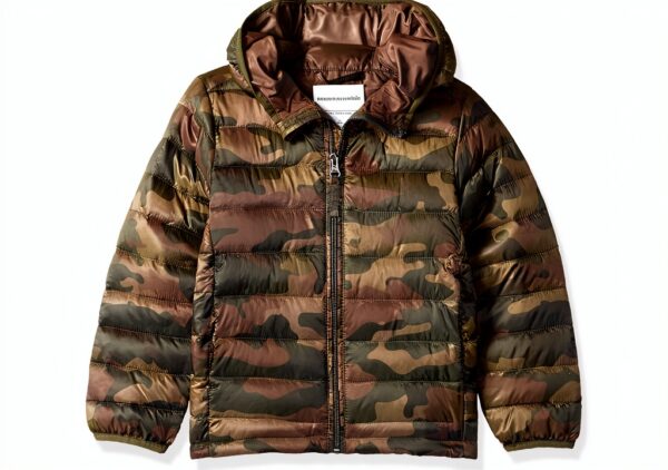 Amazon Essentials Boys Puffer Jacket Water Resistant-7
