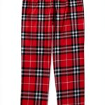 Calvin Klein Boys Pajama Pants Soft Polyester Plaid Design-0