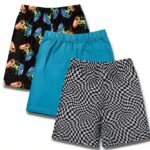 US Angels Boys Pajama Shorts Soft Breathable Blue-0