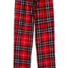 Calvin Klein Boys Pajama Pants Soft Polyester Plaid Design-1