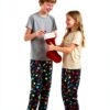 Boys Cotton Pajama Pants Soft Drawstring Pockets-4