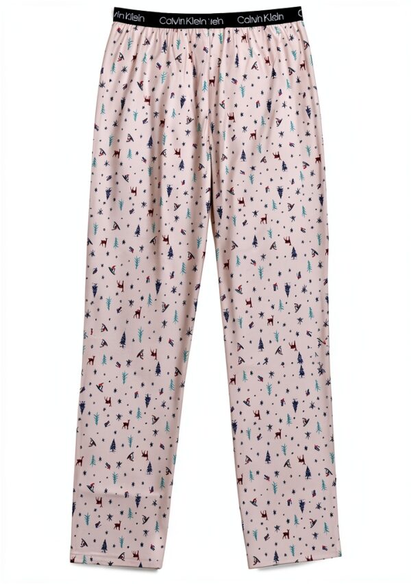 Calvin Klein Boys Pajama Pants Soft Fleece Pull-On Design-1