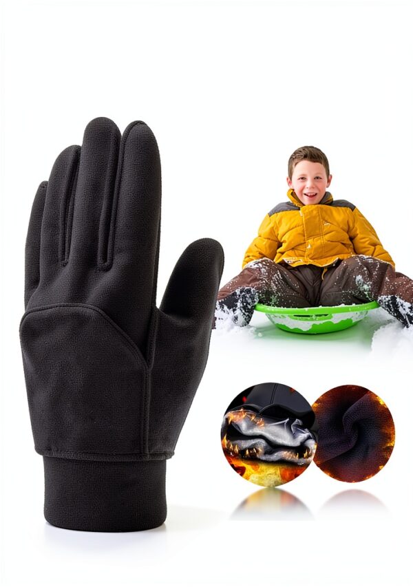 YukiniYa Kids Winter Gloves Waterproof Touchscreen-2