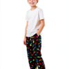 Boys Cotton Pajama Pants Soft Drawstring Pockets-3