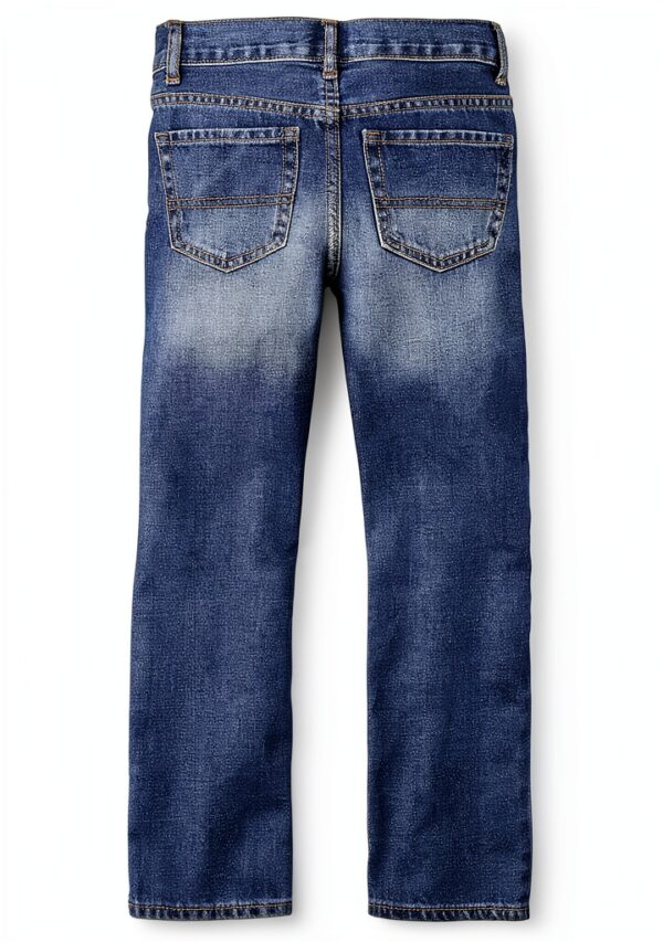 Boys Bootcut Jeans The Childrens Place Soft Cotton Blend-2