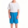 US Angels Boys Pajama Shorts Soft Breathable Blue-3