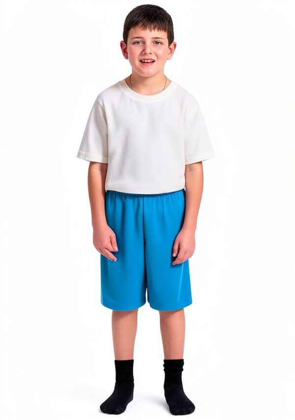 US Angels Boys Pajama Shorts Soft Breathable Blue-3