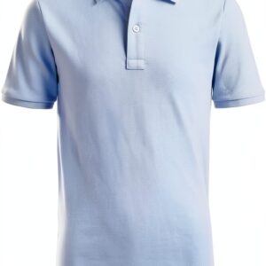 Nautica Boys Polo Shirt Cotton Polyester Uniform Approved-0