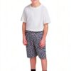 US Angels Boys Pajama Shorts Soft Breathable Blue-4