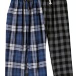 Boys Cotton Pajama Shorts Plaid Check Loose Style Elastic-0
